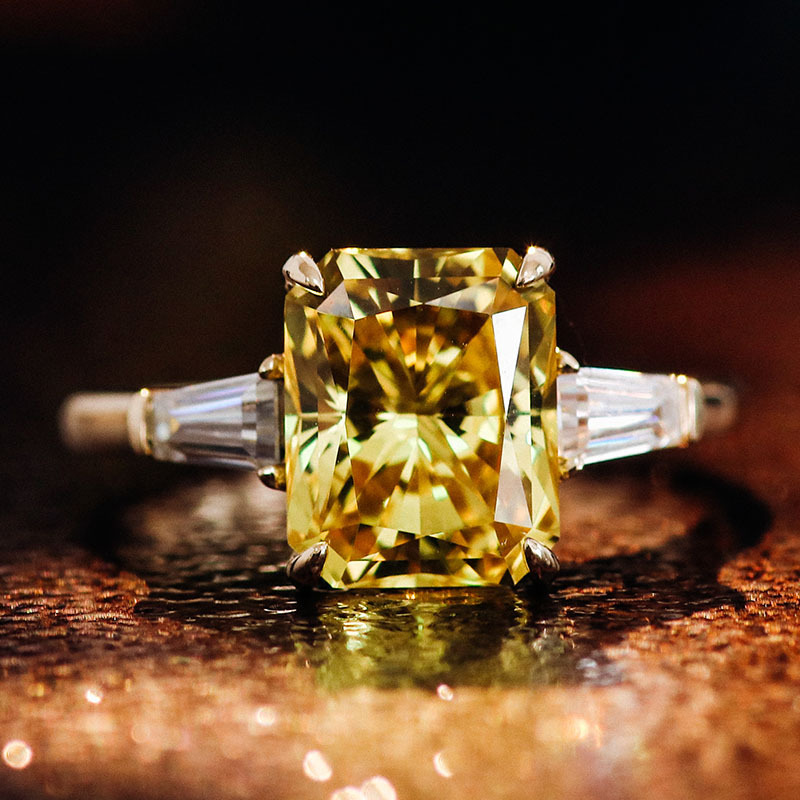 Street Fashion High End - 925 sterling silver 18K gold Redion