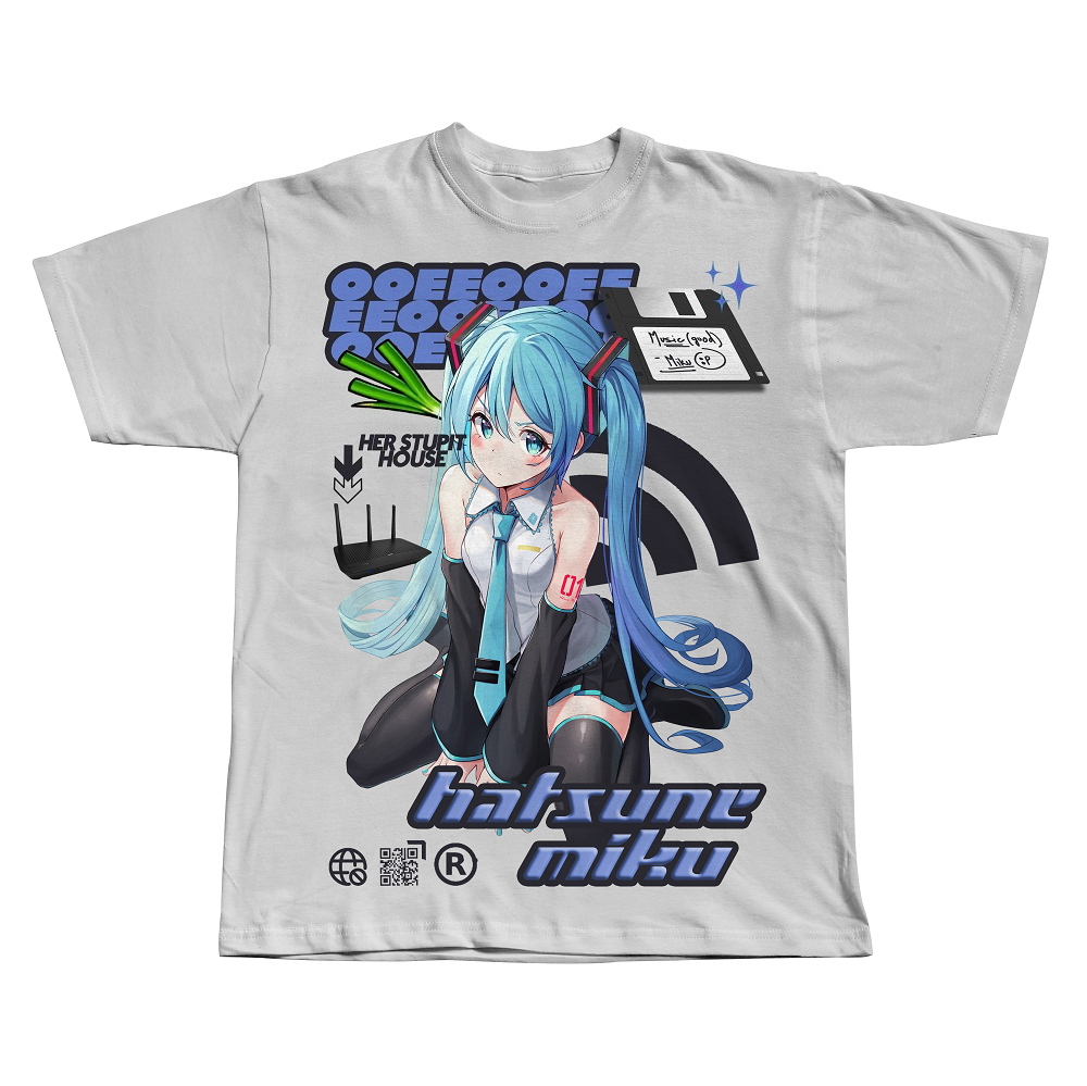 Street Fashion Model - Hatsune Miku Y2k Top Fashion 2026
