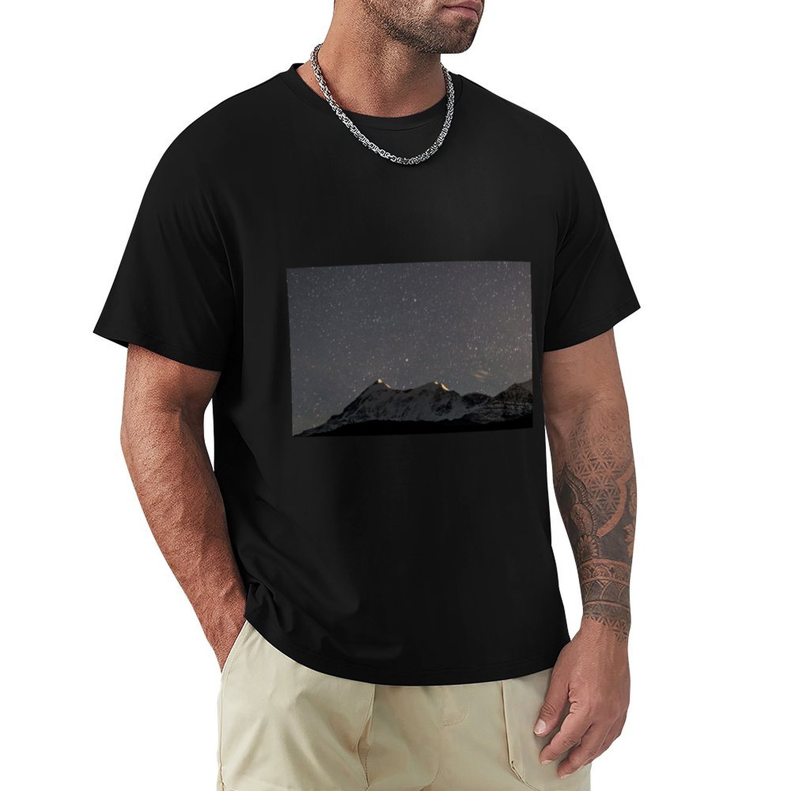 Street Fashion India - trishul star trails from bedni bugyal,