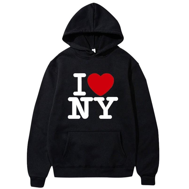 Street Fashion New York - I Love New York. Trendy Printed