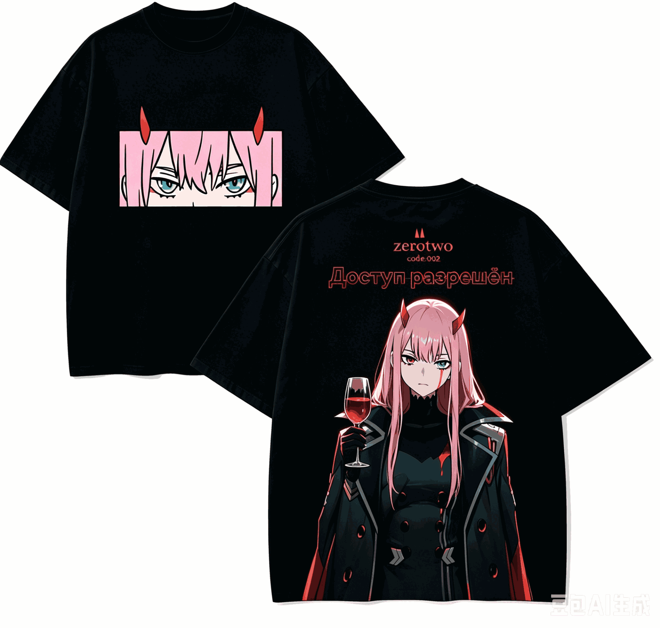 Street Fashion Model - Darling in the Franxx Zero Anime