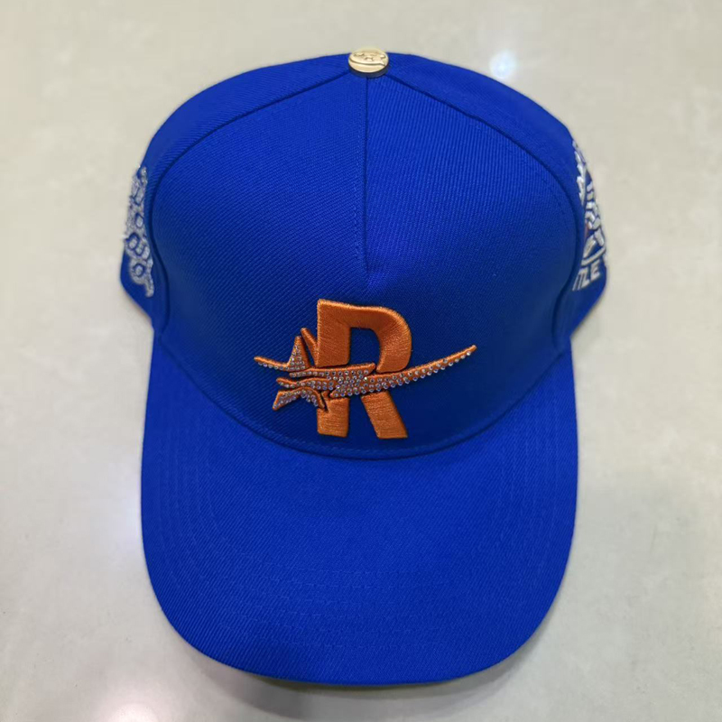 Contrast Brim 3D Embroidered R - Baseball Cap Fitted 评论和价格