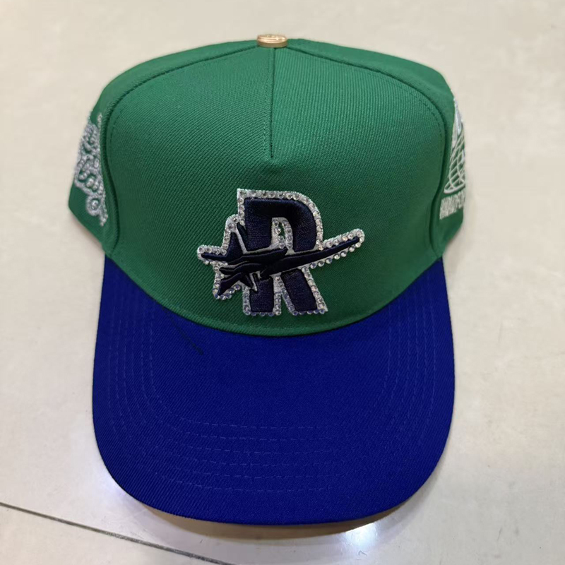Contrast Brim 3D Embroidered R - Baseball Cap Fitted 评论和价格