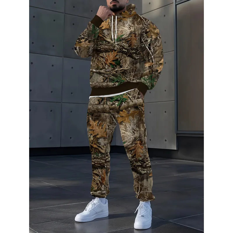 Men's 2 Piece Jungle Camouflag - Camo Pattern Set 评论和价格