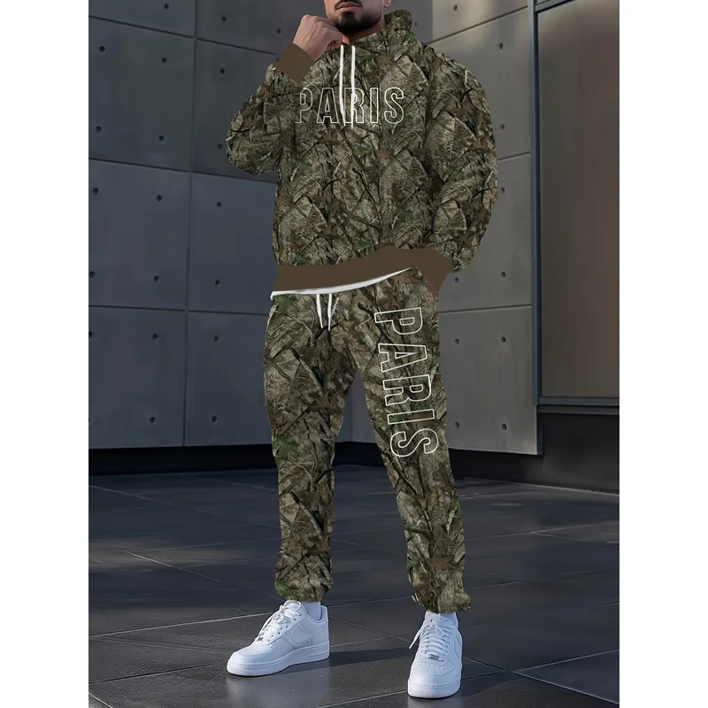 Men's 2 Piece Jungle Camouflag - Camo Pattern Set 评论和价格