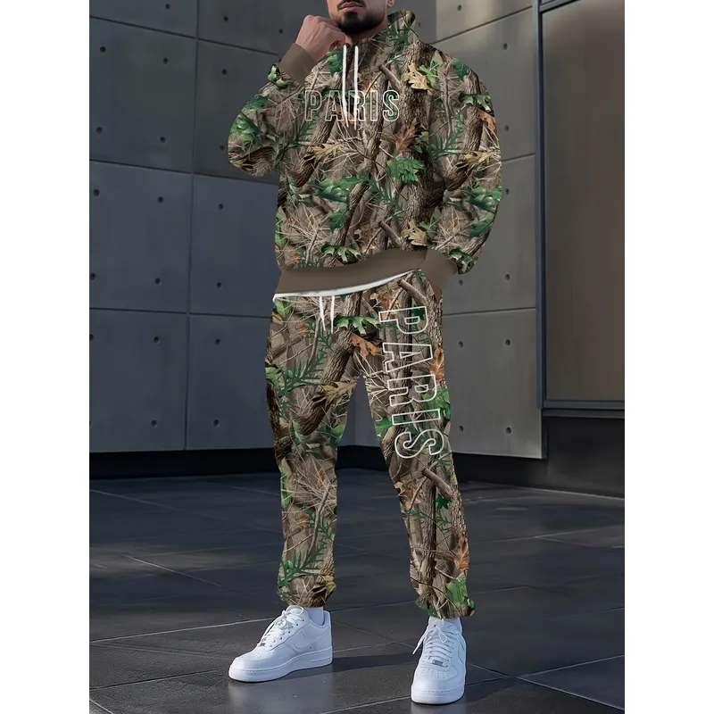Men's 2 Piece Jungle Camouflag - Camo Pattern Set 评论和价格