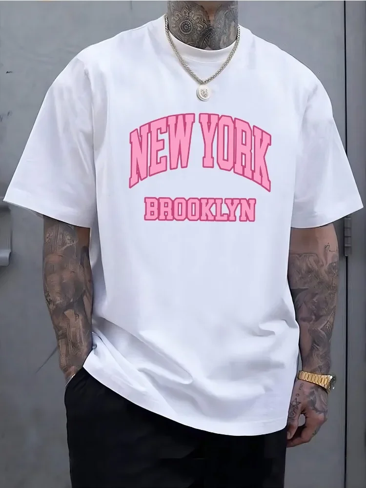 Men Summer Cotton Short Sleeve - Street Fashion New York 评论和价格