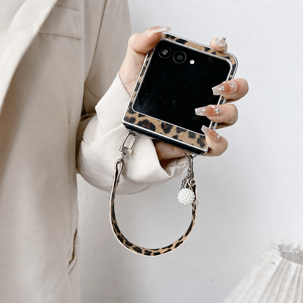 Leopard Print Folding Flip Pho - Street Fashion Male 评论和价格