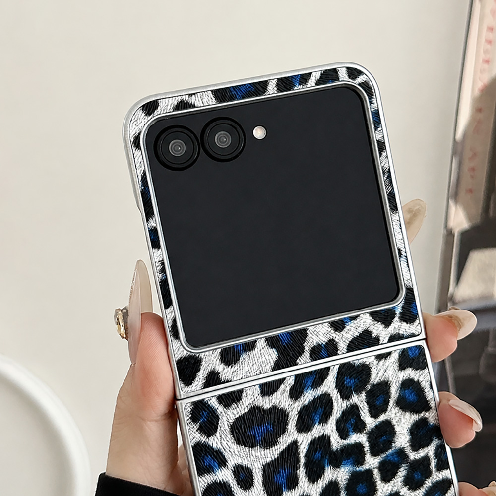 Leopard Print Folding Flip Pho - Street Fashion Male 评论和价格