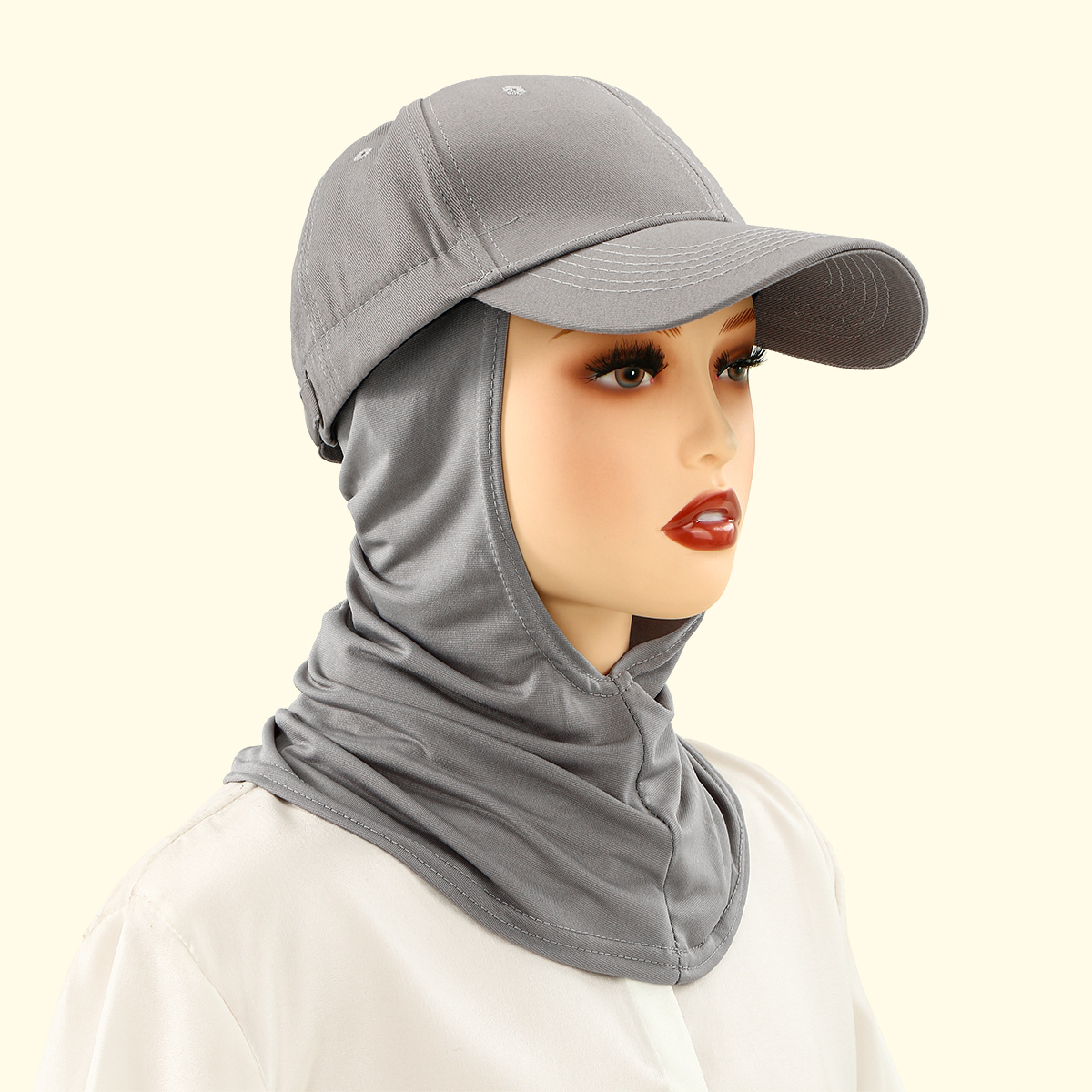 2PCS Muslim Hijab Instant Scar - Baseball Cap Fitted 评论和价格
