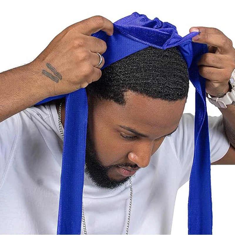 kkjoy Unisex Velvet Durags Ban - Street Fashion Hats 评论和价格