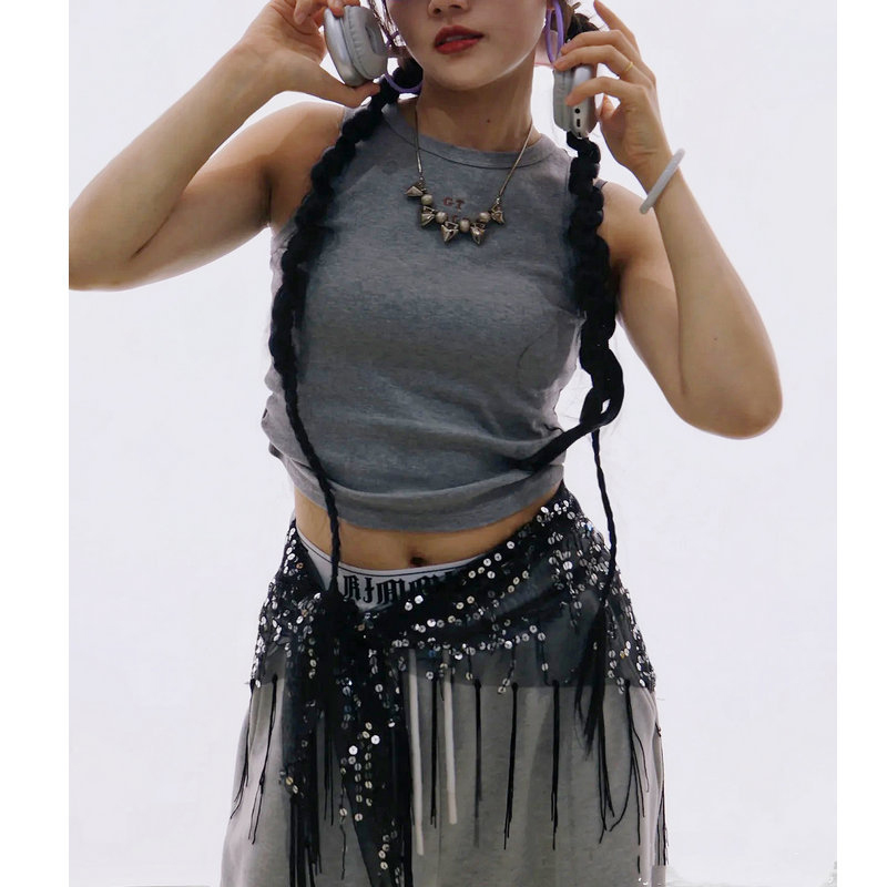 Fashion Sequins Belly Dance Be - Street Fashion India 评论和价格