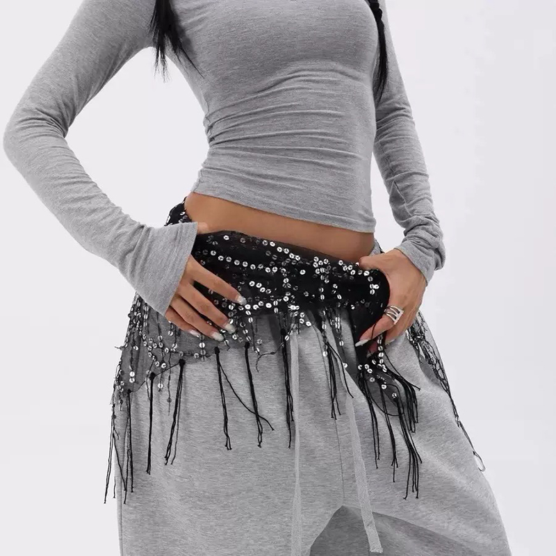 Fashion Sequins Belly Dance Be - Street Fashion India 评论和价格