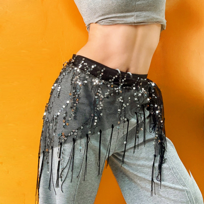 Fashion Sequins Belly Dance Be - Street Fashion India 评论和价格
