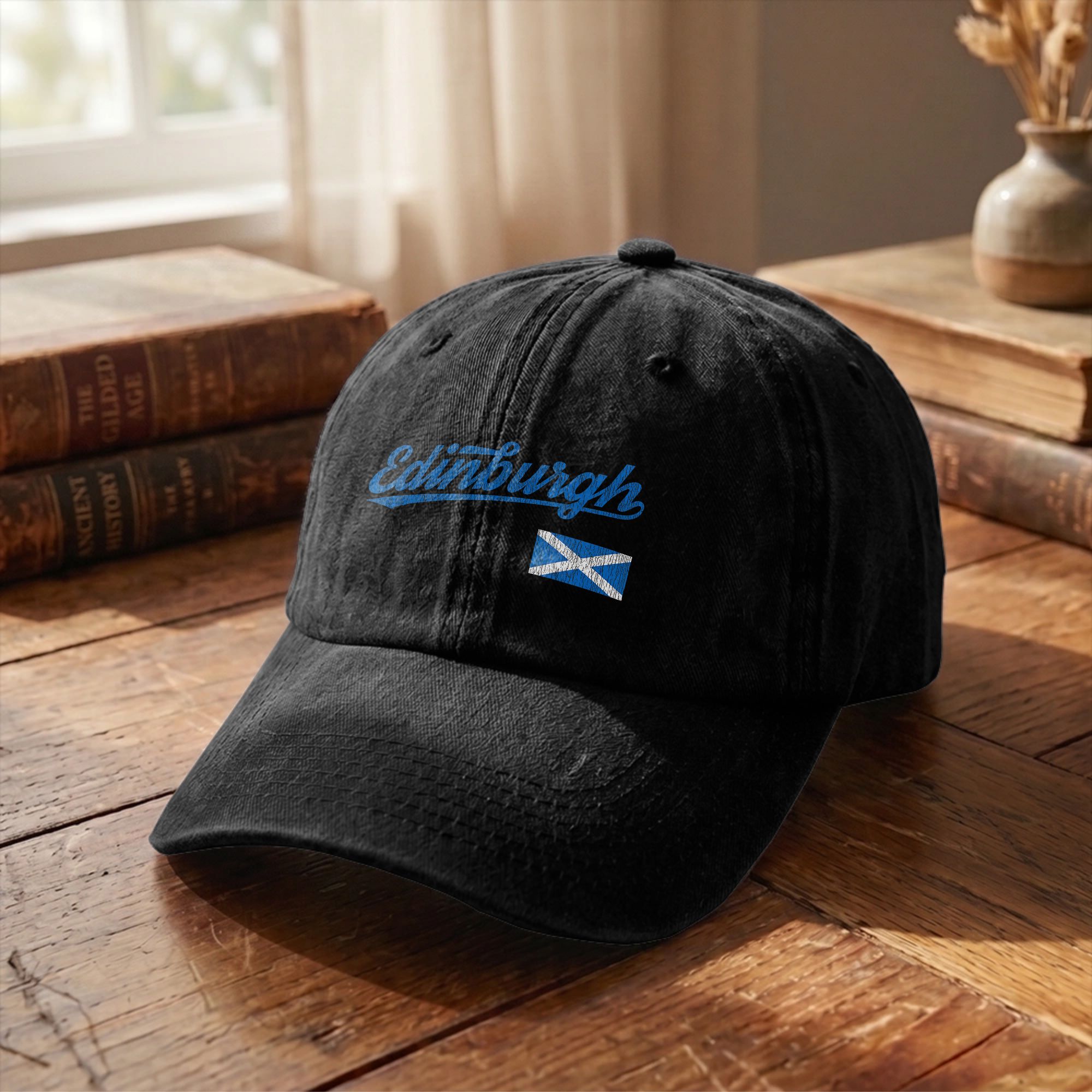 Edinburgh Scotland United King - Baseball Cap Fitted 评论和价格