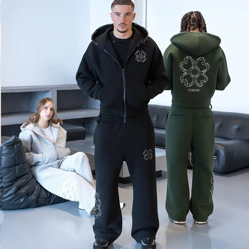 Spring Autumn Oversized 4 Leaf - Street Fashion Male 评论和价格