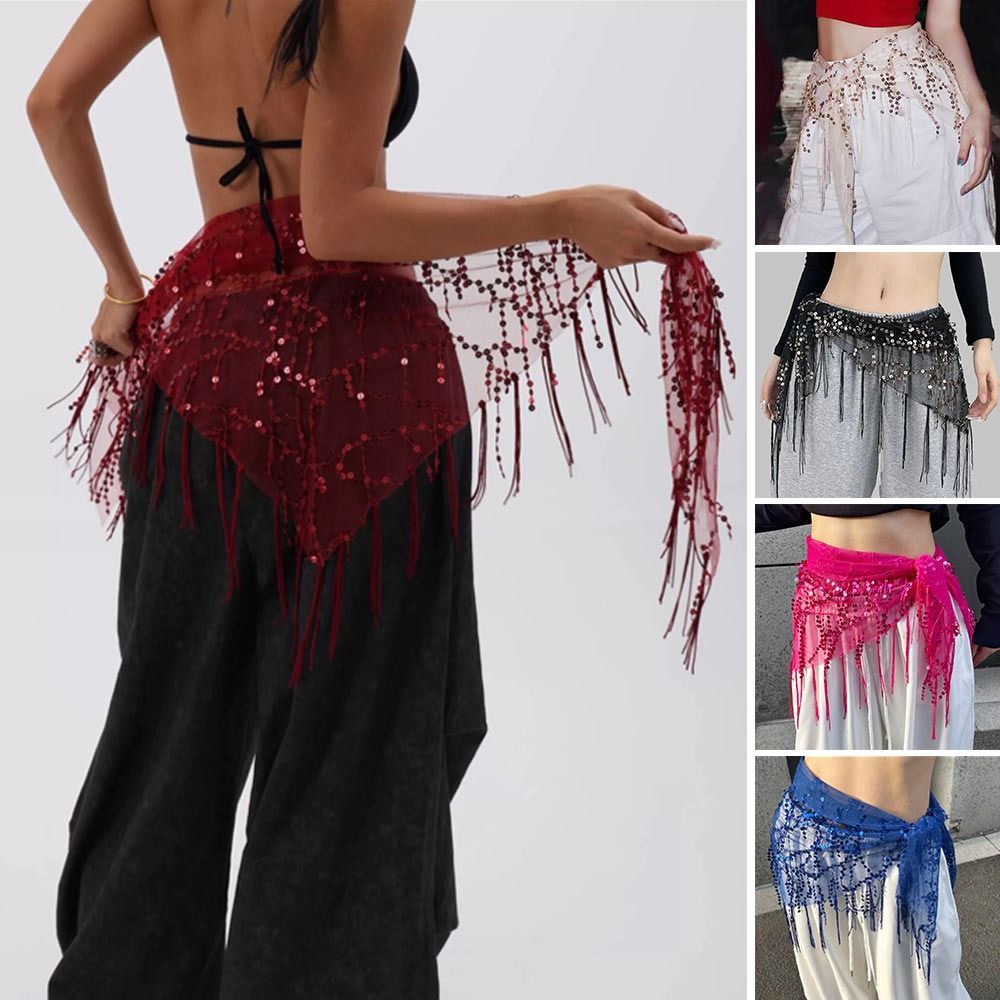 Fashion Sequins Belly Dance Be - Street Fashion India 评论和价格