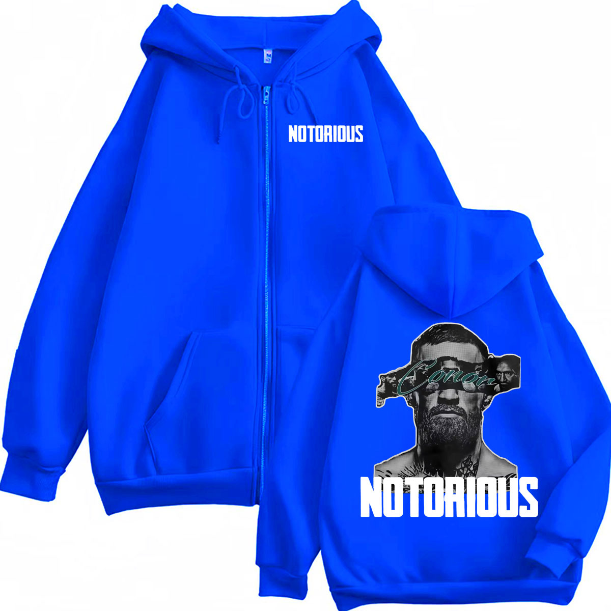 Conor McGregor The Notorious Z - Street Fashion Zip Up Hoodie 评论和价格