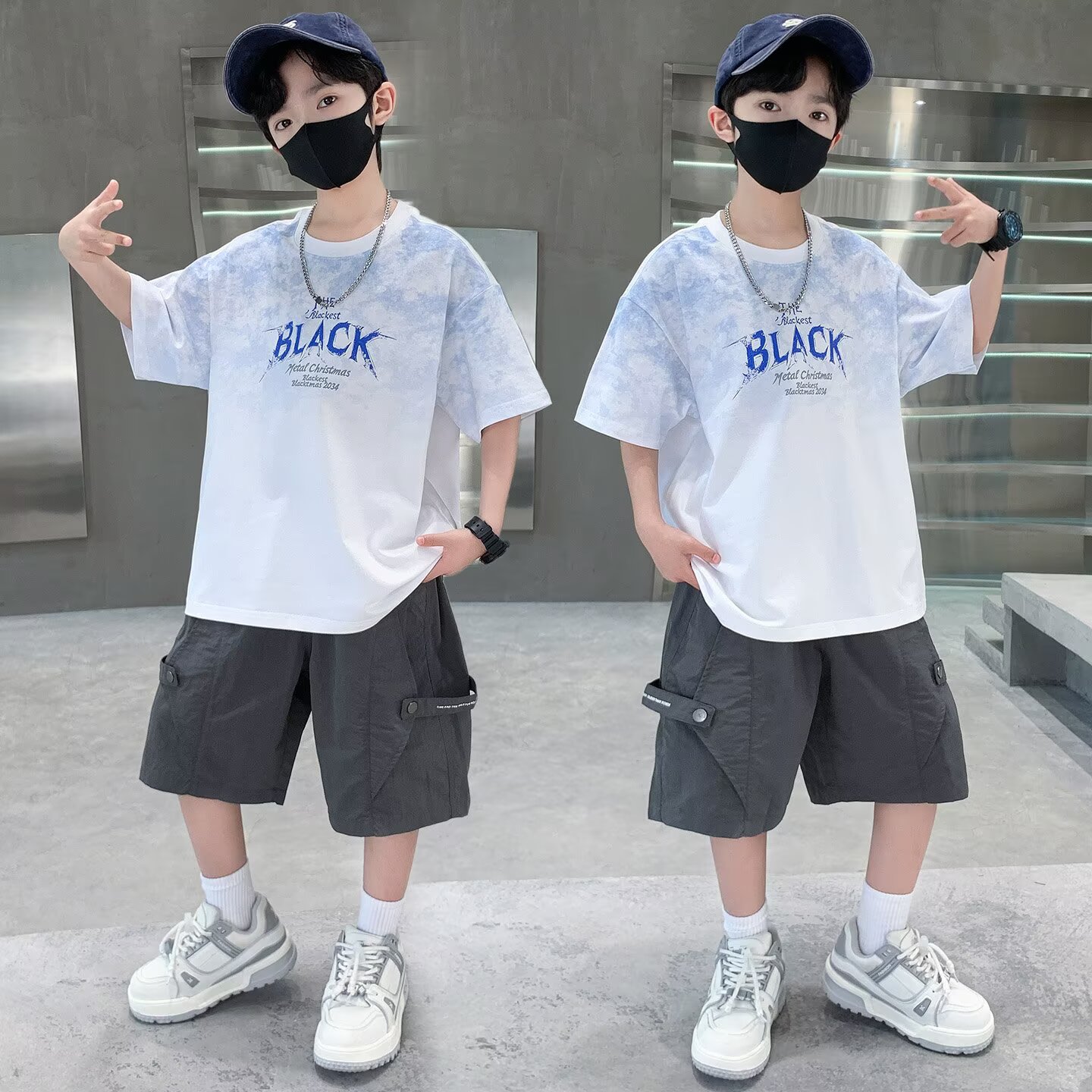 New Summer Boys Suit 120-170 J - Street Fashion Japan 2025 评论和价格