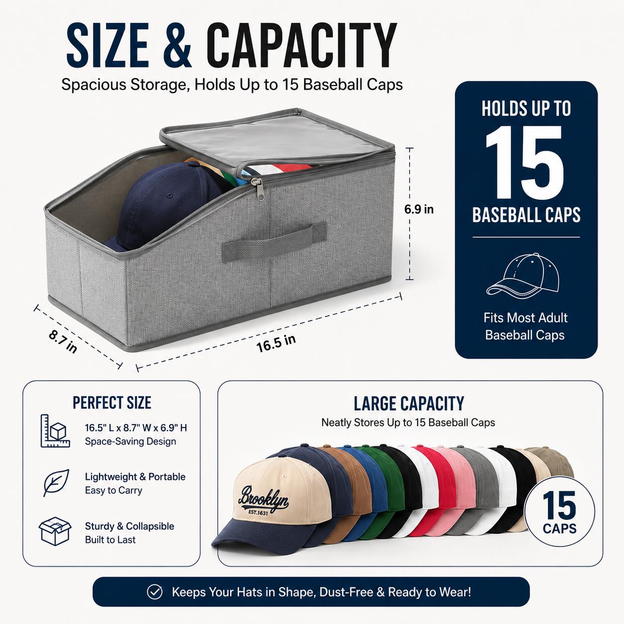 Baseball Cap Organizer Storage - Baseball Cap Fitted 评论和价格