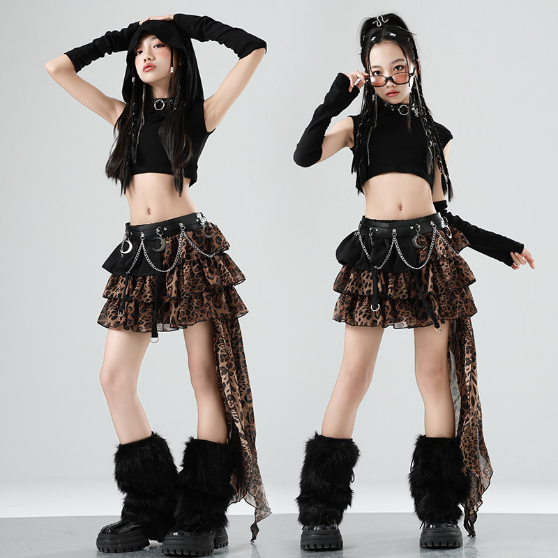 Girls Jazz Fashion Jazz Girl T - Street Fashion Model 评论和价格