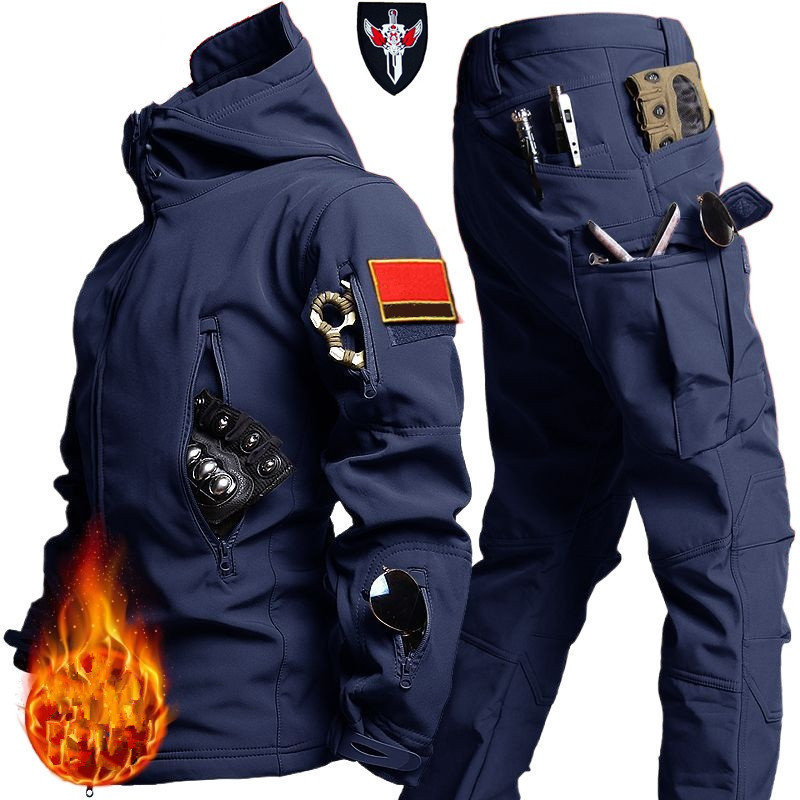 5XL 6XL Outdoor Skin Warmth Se - Camo Pattern Set 评论和价格
