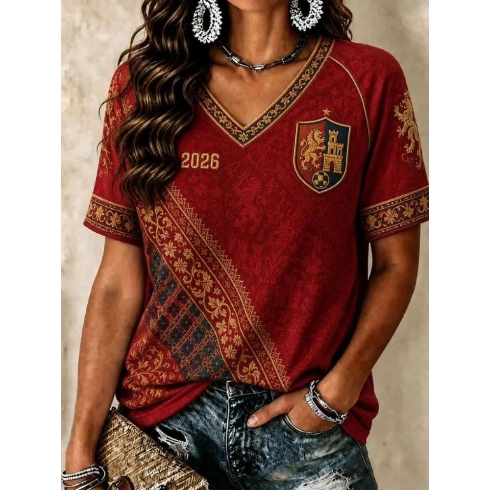 2026 Summer Spain Football Fan - Street Fashion In Spain 评论和价格