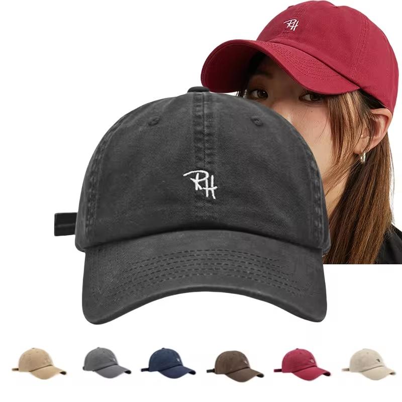 RH Letter Embroidery Baseball  - Street Fashion Hats 评论和价格