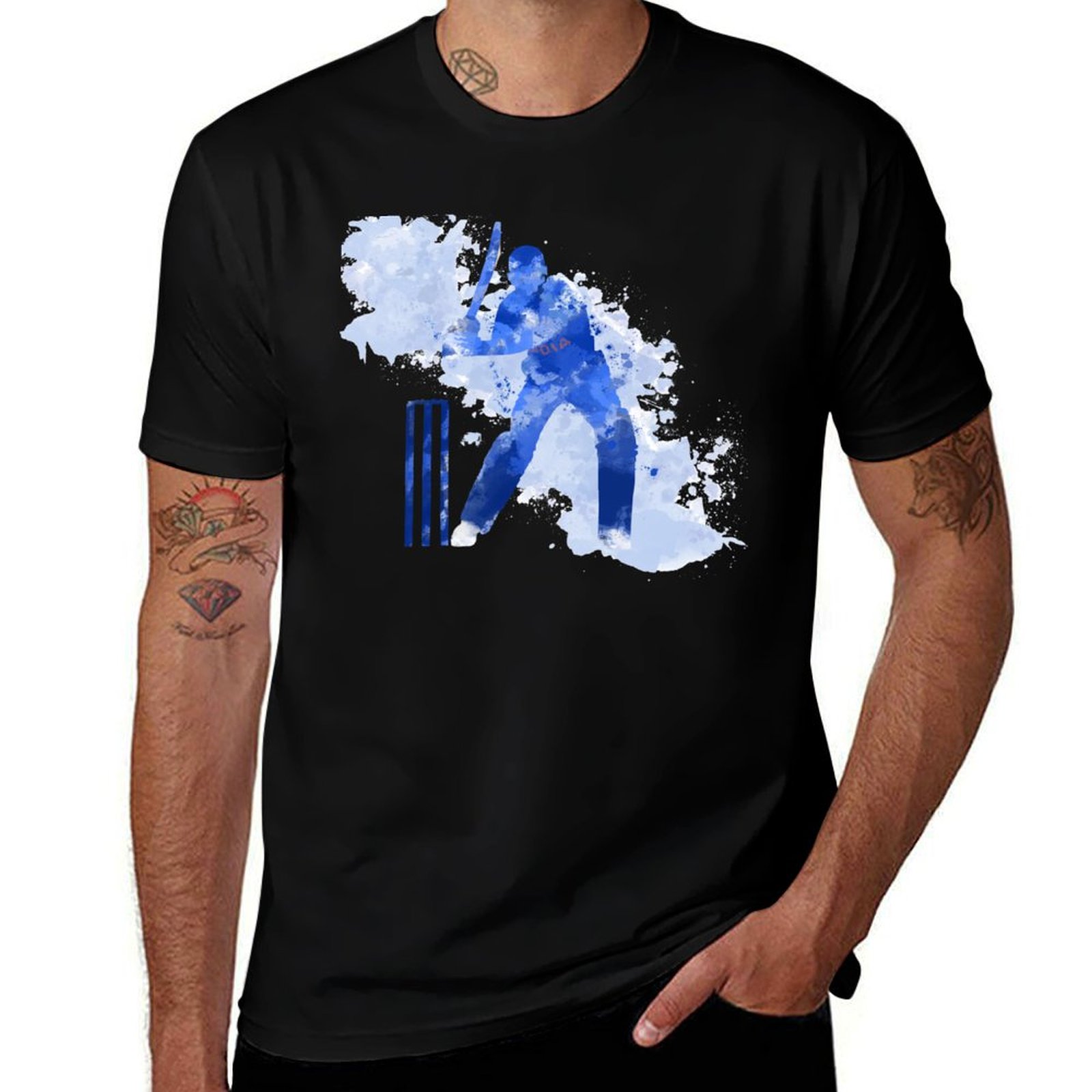INDIA CRICKET - BATSMAN waterc - Street Fashion India 评论和价格