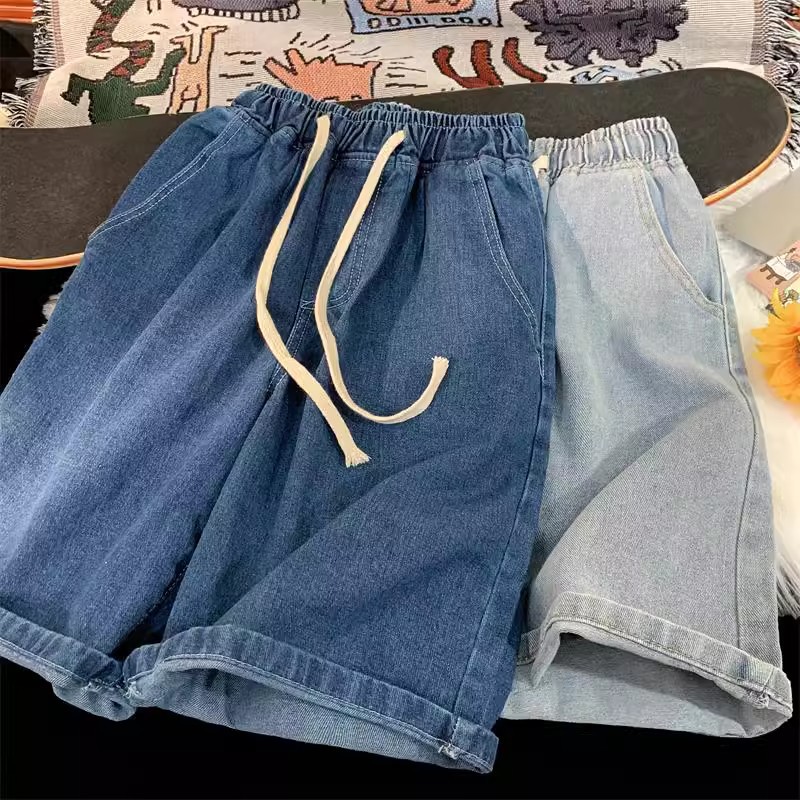 Men's Denim Shorts Summer Thin - Street Fashion Urban 评论和价格