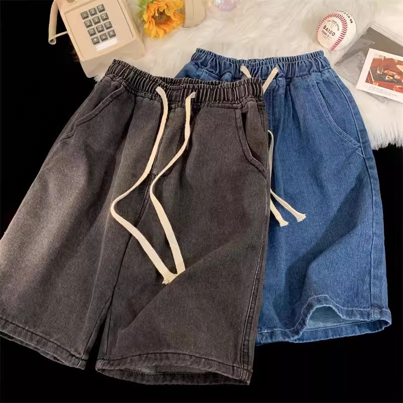 Men's Denim Shorts Summer Thin - Street Fashion Urban 评论和价格